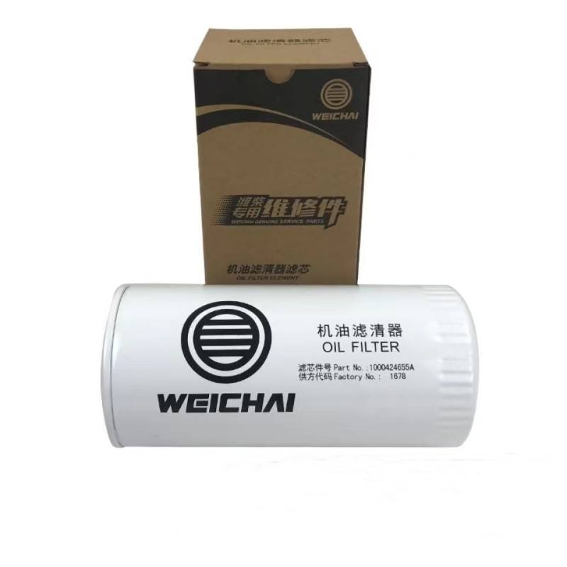 FAW & Shacman Heavy Truck Dieselmotoroljefilter 1000424655 1000424655A