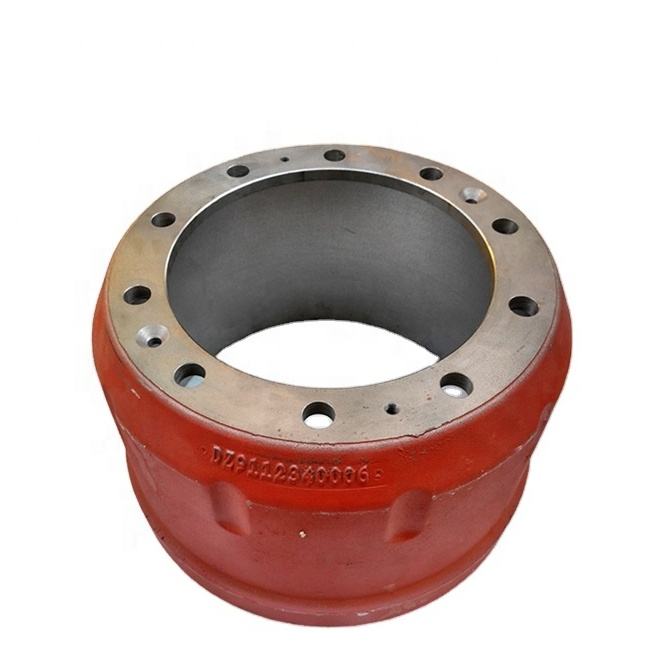 SHACMAN Truck Bremsetrommel DZ9112340006 Heavy Duty stålchassisdeler